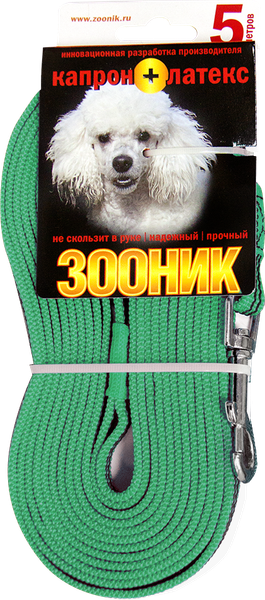 Изображение товара Поводок ZOONIK Капроновый / 11440-1 (зеленый)