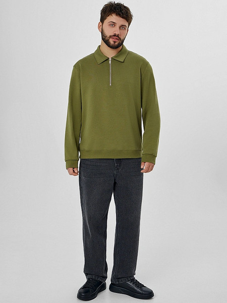 Изображение товара Свитшот Mark Formelle 121954 (р.104-182/188, светло-оливковый)