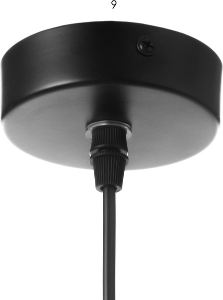 Изображение товара Потолочный светильник Эконом Свет Фламент / 4359869 (черный)