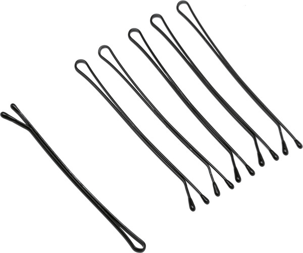 Изображение товара Набор заколок-невидимок для волос Dewal SLN60P-1/200 (200г, черный)