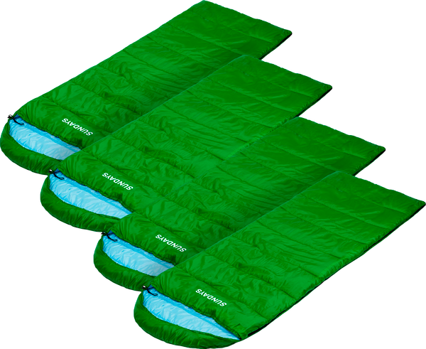 Изображение товара Спальный мешок Sundays ZC-SB010 (4шт, зеленый)