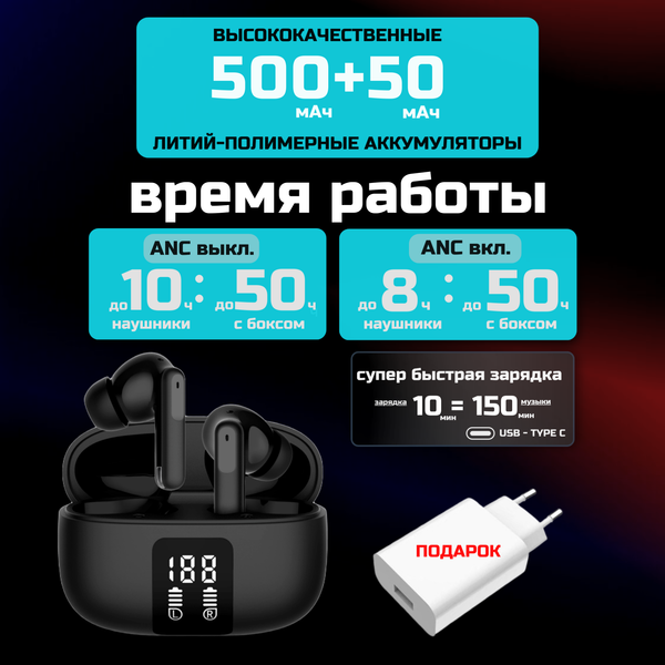 Изображение товара Беспроводные наушники Venso VT-717 (черный, с блоком питания)