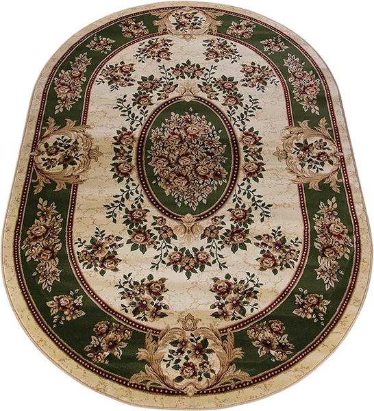 Изображение товара Коврик Белка Акварель 20611 22121 Овал (0.6х1.1)