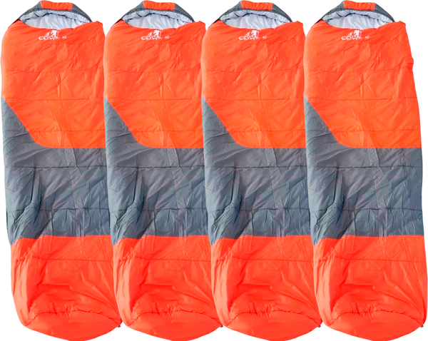 Изображение товара Спальный мешок Coyote Capitan ZC-SB102 (4шт, оранжевый/серый)