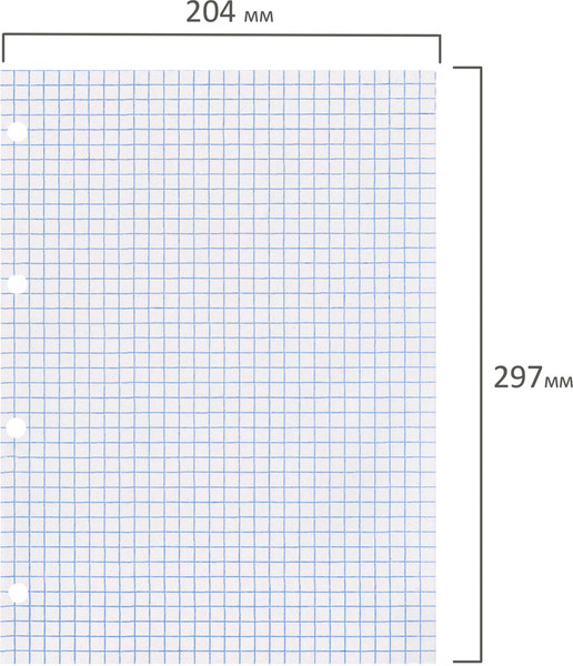 Изображение товара Сменный блок листов Brauberg А4 / 404518 (120л, белый)