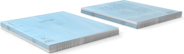 Изображение товара Тетрадь Erich Krause Классика CoverPrо Fizzy / 56439 (12л, синий)