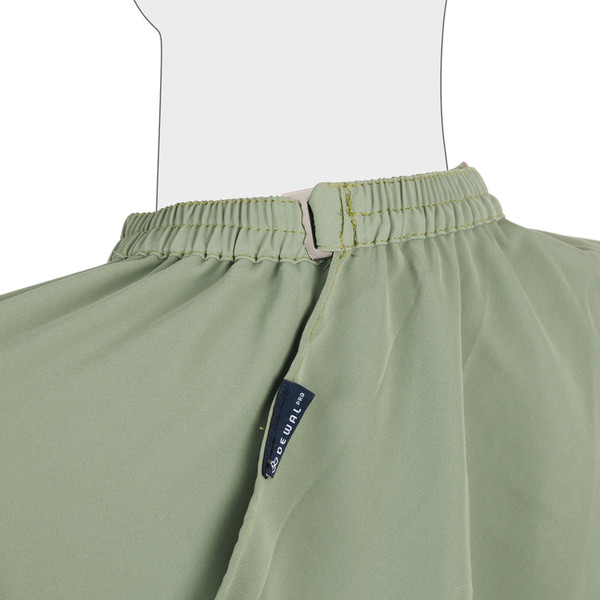 Изображение товара Накидка парикмахерская Dewal AA48F (зеленый)