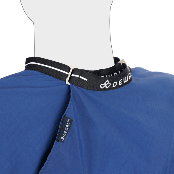 Изображение товара Накидка парикмахерская Dewal AA46L (синий)