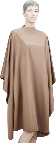 Изображение товара Накидка парикмахерская Dewal Матовый AA42 (коричневый)