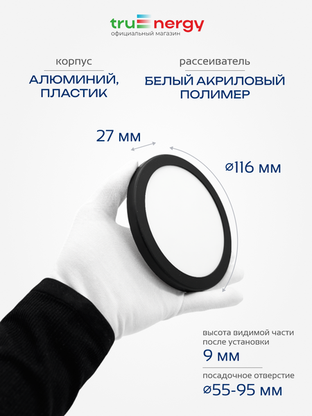 Изображение товара Точечный светильник Truenergy 11401