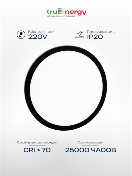 Изображение товара Точечный светильник Truenergy 11402