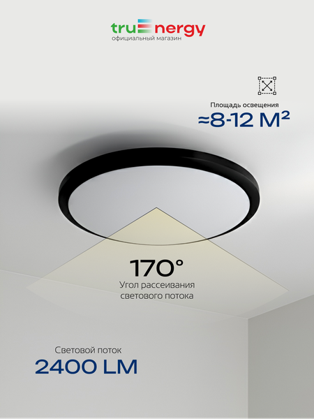 Изображение товара Потолочный светильник Truenergy 11603