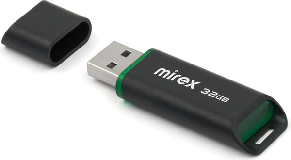 Изображение товара USB flash накопитель Mirex Spacer Black 32GB (13600-FMUSBK32)