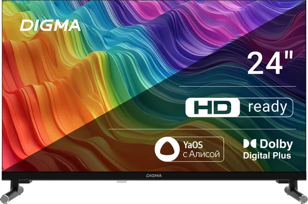 Изображение товара Телевизор Digma 24" DM-LED24SBB32 (черный)