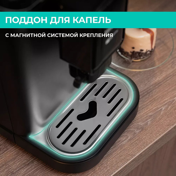 Изображение товара Кофемашина Timberk T-CMA34D60 (черный)