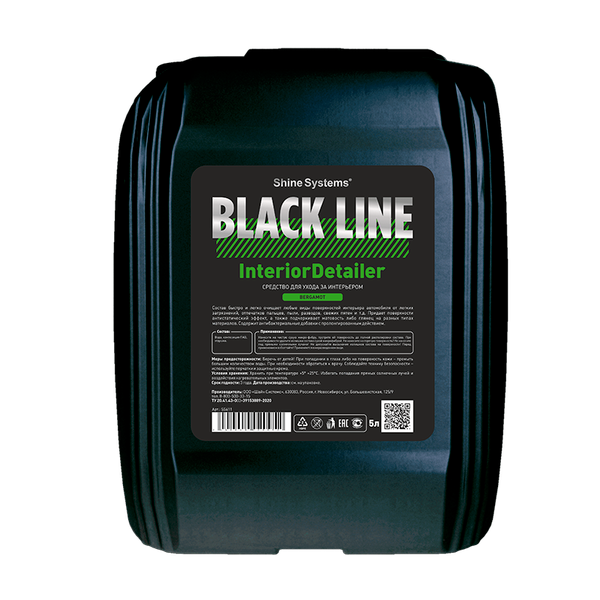 Изображение товара Очиститель салона Shine Systems Black Line InteriorDetailer Bergamot / SSBL996 (5л)