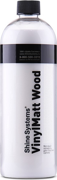 Изображение товара Полироль для салона авто Shine Systems VinylMatt Wood / SS853 (750мл)