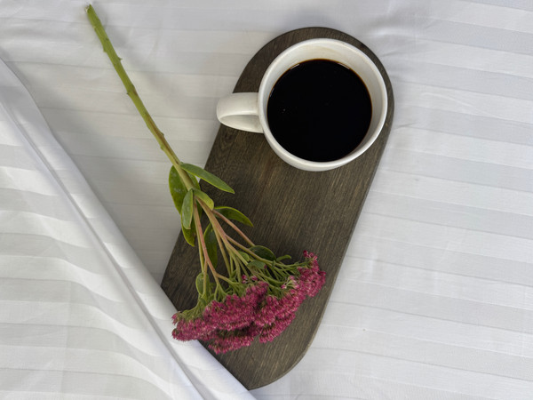 Изображение товара Комплект постельного белья Samsara Страйп-сатин 2сп 50х70 (белый, простыня на резинке)