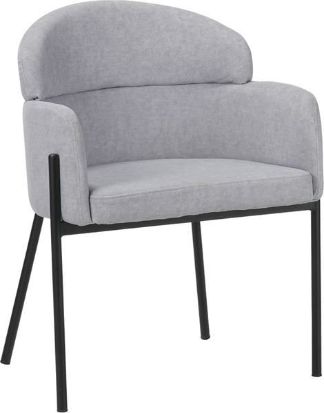 Изображение товара Стул Arvento Фабриано DC-485 (серый/черный)