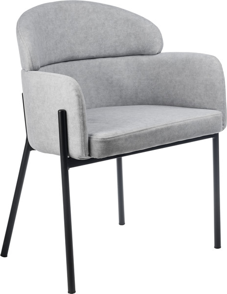 Изображение товара Стул Arvento Фабриано DC-485 (серый/черный)