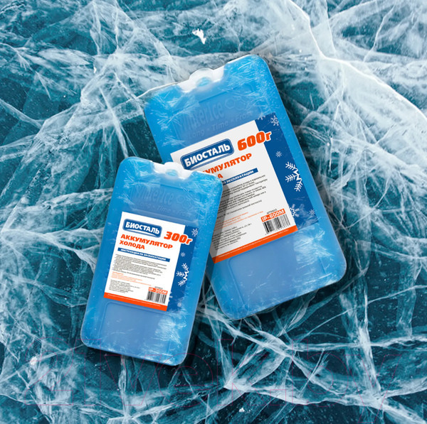 Изображение товара Набор аккумуляторов холода Биосталь IP-600М 600г 4647 (2шт)