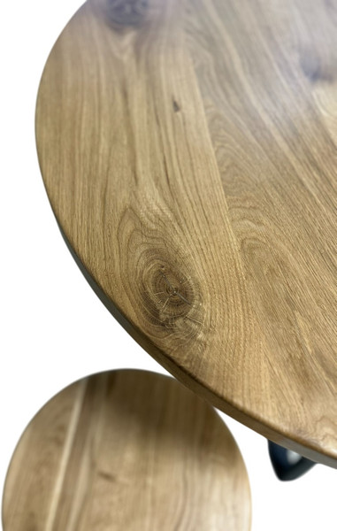 Изображение товара Обеденный стол Iva-Wood 80x80x4 Натуральный дуб