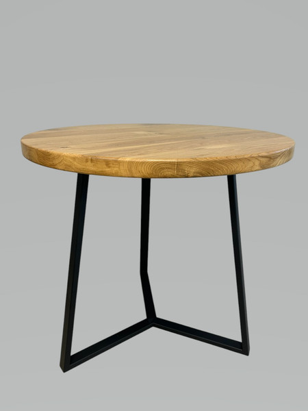 Изображение товара Обеденный стол Iva-Wood 80x80x4 Натуральный дуб