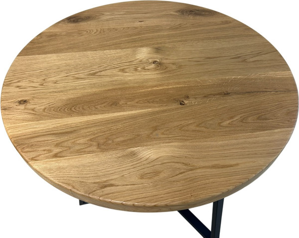 Изображение товара Обеденный стол Iva-Wood Premium 100x100x4 / SW-001.SL.Nm (натуральный)