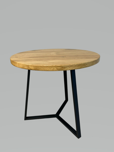 Изображение товара Обеденный стол Iva-Wood Premium 100x100x4 / SW-001.SL.Nm (натуральный)