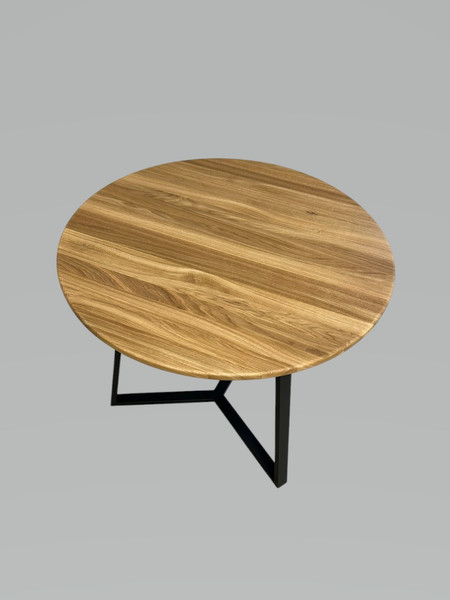 Изображение товара Обеденный стол Iva-Wood Premium 100x100x2 / SW-001.SL.Nm (натуральный)