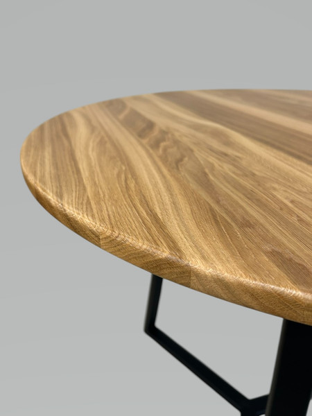 Изображение товара Обеденный стол Iva-Wood Premium 100x100x2 / SW-001.SL.Nm (натуральный)