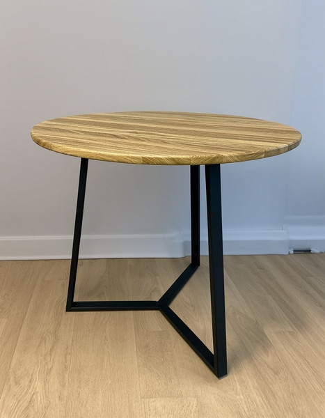 Изображение товара Обеденный стол Iva-Wood Premium 100x100x2 / SW-001.SL.Nm (натуральный)