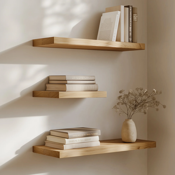 Изображение товара Полка Iva-Wood Solid Nature 40x22x4 / SW-013-SL (натуральный, с прямыми краями)