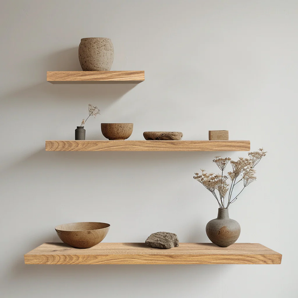 Изображение товара Полка Iva-Wood Solid Nature 40x22x4 / SW-013-SL (натуральный, с прямыми краями)