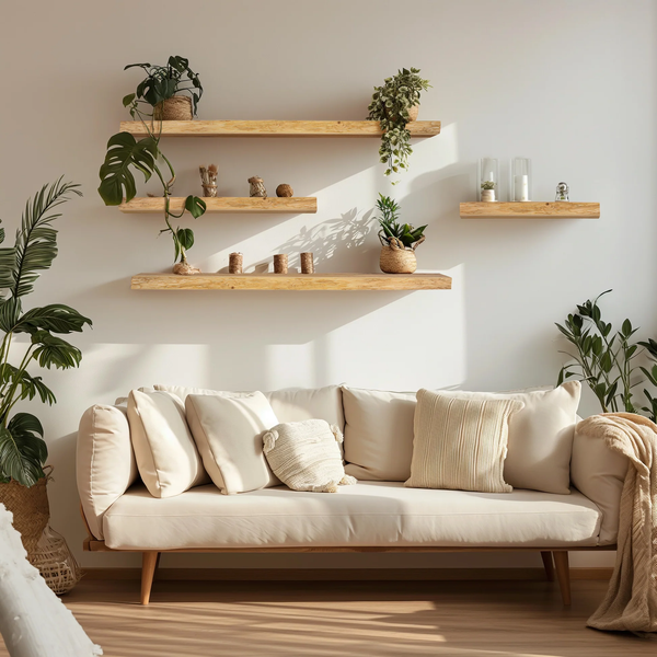 Изображение товара Полка Iva-Wood Solid Nature 40x22x4 / SW-013-SL (натуральный, с прямыми краями)