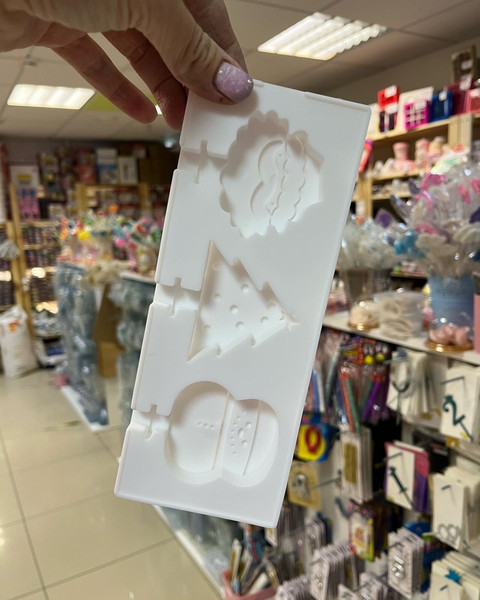 Изображение товара Форма для шоколада S.G. Home Новый год 8 SG-FIC-NY8