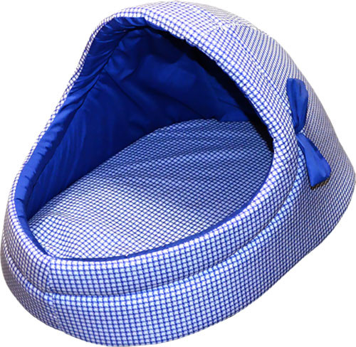 Изображение товара Домик для животных ZOONIK С бантиком / 22185-4 (синий)