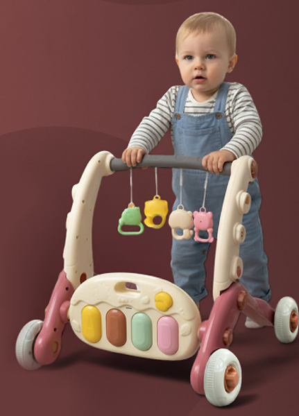 Изображение товара Ходунки-каталка Bubago Buzzle BG 184-1 (коралловый)