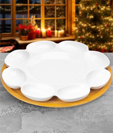 Изображение товара Блюдо для яиц Elan Gallery Айсберг / 540820