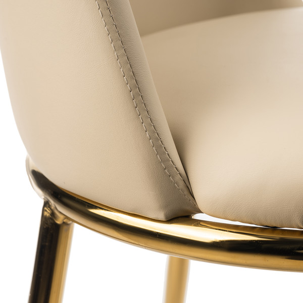 Изображение товара Стул Arvento Кастелло DC-151G (бежевый/золото)