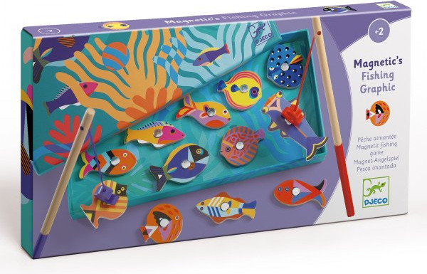 Изображение товара Развивающий игровой набор Djeco Magnetics Fishing Games Рыбалка рыбки / DJ01658