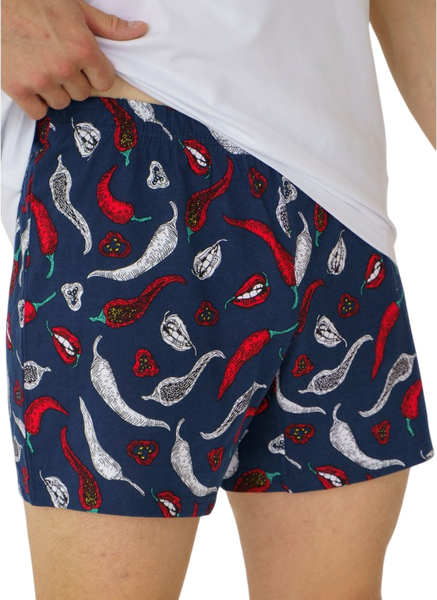 Изображение товара Трусы мужские Alfa Man 6400 рис.4020 (р. 94-98, синий)