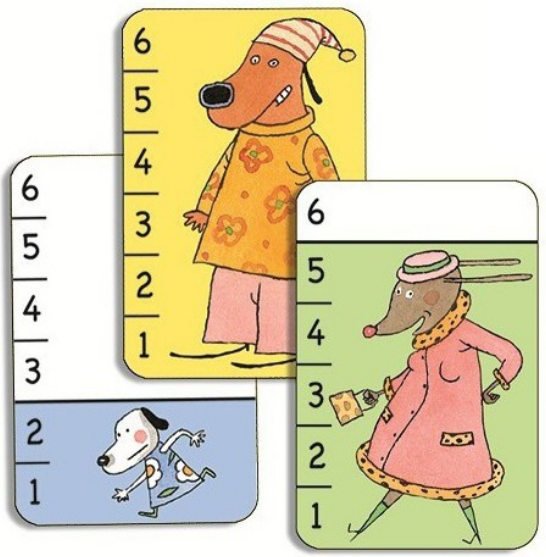 Изображение товара Развивающая игра Djeco Playing Cards Батаваф DJ05104