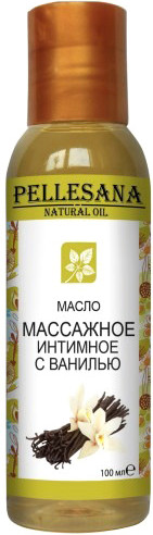 Изображение товара Эротическое массажное масло Pellesana С ванилью (100мл)