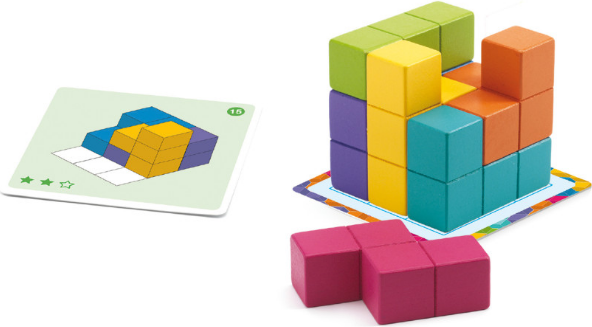 Изображение товара Игра-головоломка Djeco Кубиссимо DJ08477