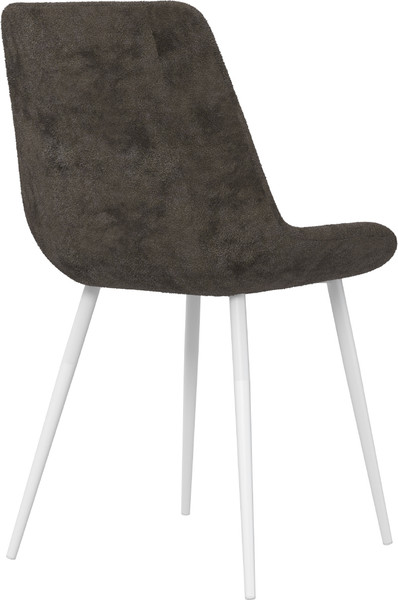 Изображение товара Стул Олмеко Николь (велюр Панда браун шоколад/белый)