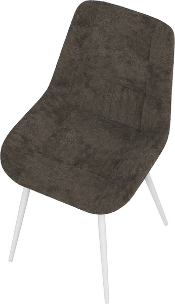 Изображение товара Стул Олмеко Николь (велюр Панда браун шоколад/белый)