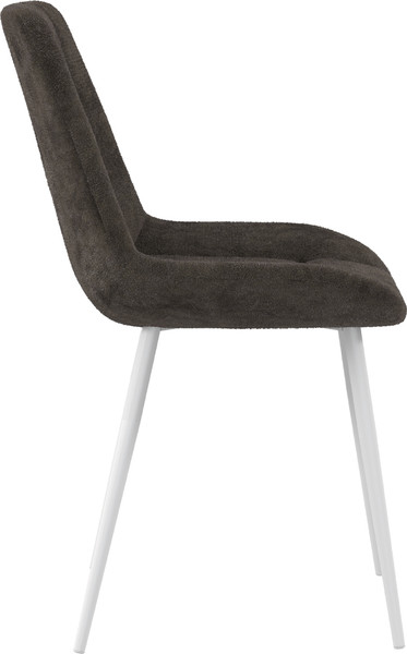 Изображение товара Стул Олмеко Николь (велюр Панда браун шоколад/белый)