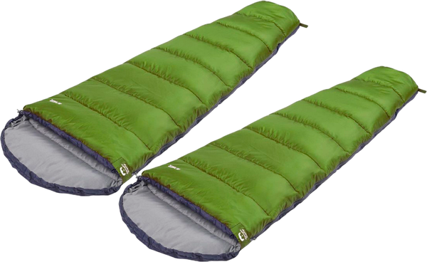 Изображение товара Спальный мешок Jungle Camp Scout JR / 70940 (2шт, зеленый)