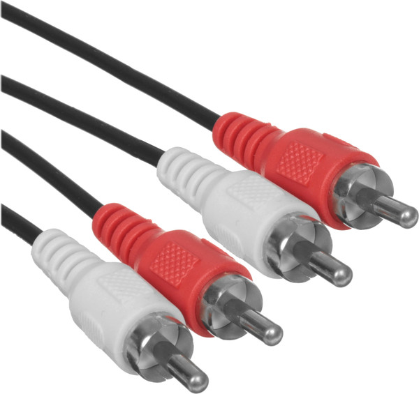 Изображение товара Кабель Cablexpert CCA-2R2R-1.8M-N (1.8м, черный)